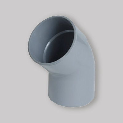 CURVA IN PVC AD INCOLLAGGIO 45° M/F Ø 100