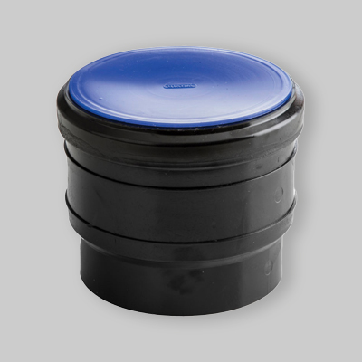 BICCHIERE AD INNESTO IN PE Ø 110