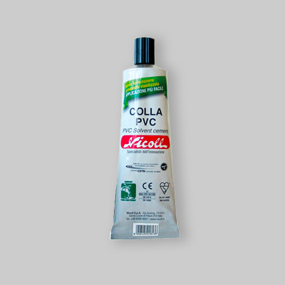 COLLA PER PVC "NICOLL" Tubetto 125 ml