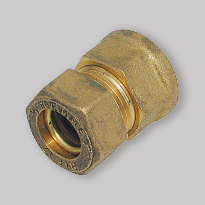RACCORDO DRITTO FEMMINA O-RING TIEMME 14 x 1/2"