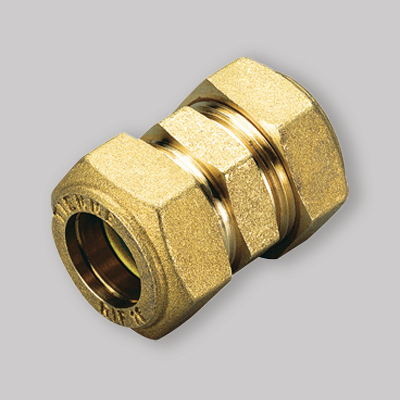 RACCORDO DIRITTO DOPPIO O-RING GIALLO TIEMME 10 x 10