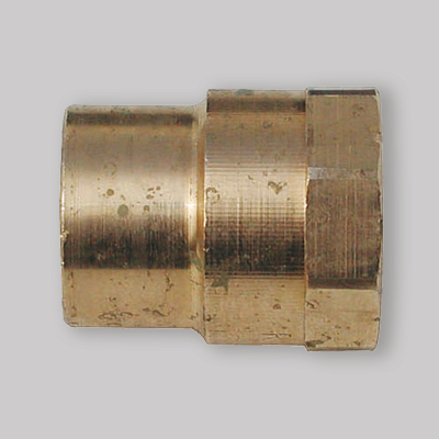 NIPLES BRONZO FILETTATO FEMMINA SALD. FEMMINA 22 x 1/2"