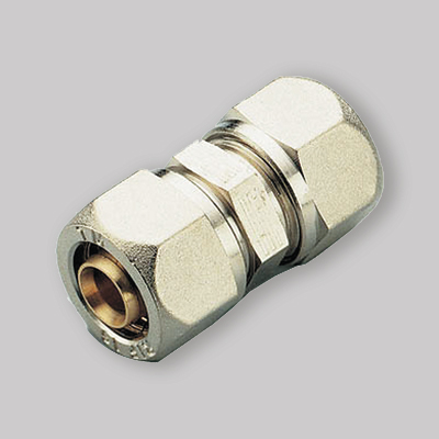 RACCORDO DRITTO DOPPIO A COMPRESSIONE PER MULTISTRATO TM 14x14