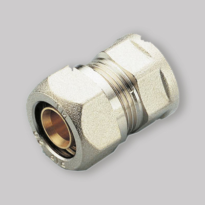 RACCORDO DRITTO FEMMINA A COMPRESSIONE PER MULTISTRATO TM 16x3/4"