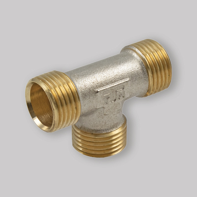 RACCORDO A TEE MASCHIO A COMPRESSIONE WATERBLOCK TM 3/4"x18 - 3/4"x18 - 3/4"x18