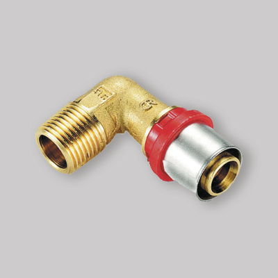 GOMITO MASCHIO A PRESSARE TIEMME 16x1/2"