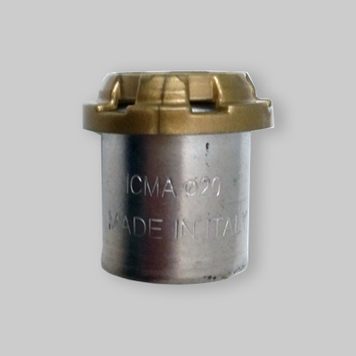 BUSSOLA SIMPITER INOX A PRESSARE PER MULTISTRATO ICMA Ø 16