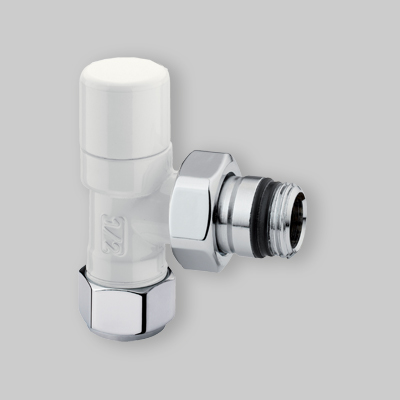 DETENTORE D'ARREDO A SQUADRA BIANCO ARTECLIMA 3/8" x 24 - 19