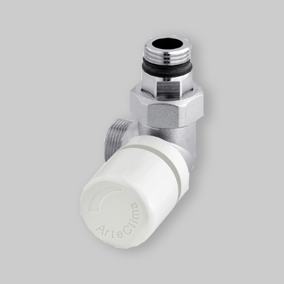 VALVOLA ANGOLARE DX TERMOSTATIZZABILE ARTECLIMA 3/8" x 24-19