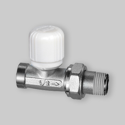 VALVOLA TERMOSTATICA DIRITTA RAME - MULTISTRATO FAR 1/2" x 24 - 19