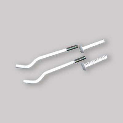 COPPIA DI MENSOLE A PERCUSSIONE TELESCOPICHE PER GHISA 12x230 Tass. 16x90