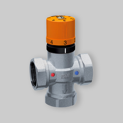 MISCELATORE TERMOSTATICO PER IMPIANTI SOLARI FAR 1"