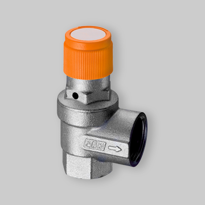 VALVOLA DI SICUREZZA PER IMPIANTI SOLARI FAR 1/2" BAR 3,0