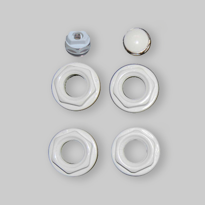 KIT UNIVERSALE PER RADIATORI TUBOLARI ACCIAIO 1"1/4 x 1/2