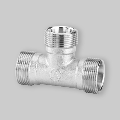 RACCORDO A TEE DOPPIO CROMATO ARTECLIMA 24 x 19