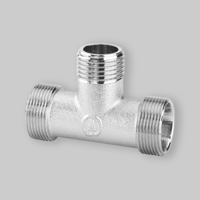 RACCORDO A TEE MASCHIO CROMATO ARTECLIMA 3/4"
