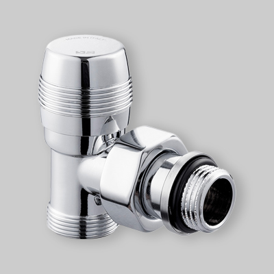 DETENTORE AD ANGOLO SERIE PLANET cromo 1/2" x 24/19