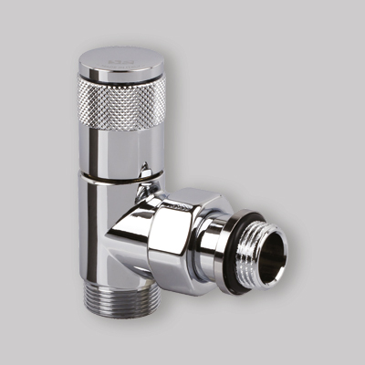 VALVOLA AD ANGOLO SERIE TONDERA Bianca 1/2" x 24/19