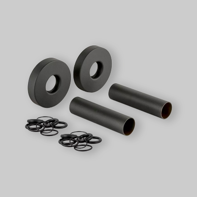 KIT COPRITUBO TONDO NERO L.70 x Ø10-16