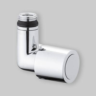 VALVOLA AD ANGOLO SX TERMOSTATICA "DAFNE" CROMO 1/2" - 24 x 1.5
