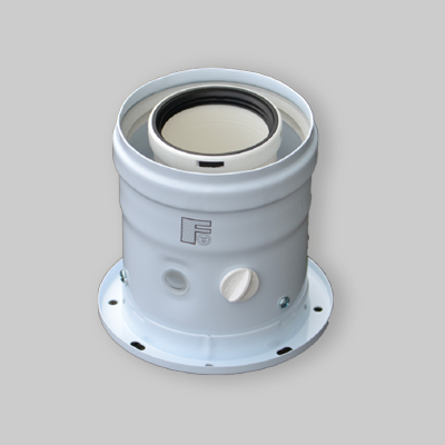 ATTACCO COASSIALE VERTICALE PER TERMINALE 60/100