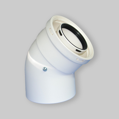 CURVA APERTA PER COASSIALE LINEA CONDENSAZIONE 60 - 100