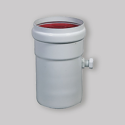 TUBO BICCHIERATO CON ISPEZIONE Ø 80 L 135