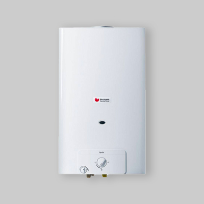 SCALDABAGNO A GAS CAMERA APERTA "OPALIA C" LOW NOX C11 GPL
