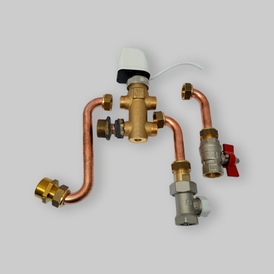 GRUPPO VALVOLA 3 VIE DEVIATRICE CON SERVOCOMANDO -