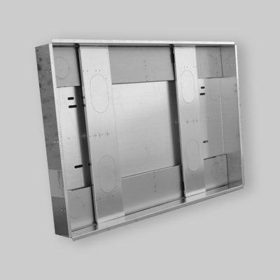 NICCHIA IN LAMIERA PER INCASSO Per VCE 50-60