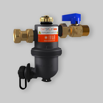 DEFANGATORE MAGNETICO COMPATTO SOTTOCALDAIA DIRTSTOP EASY 3/4" F x 3/4" M