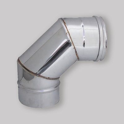 CURVA INOX A 90° Ø 120
