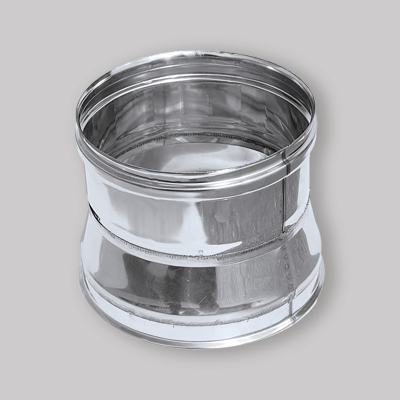 RACCORDO CALDAIA INOX F/F 160x180