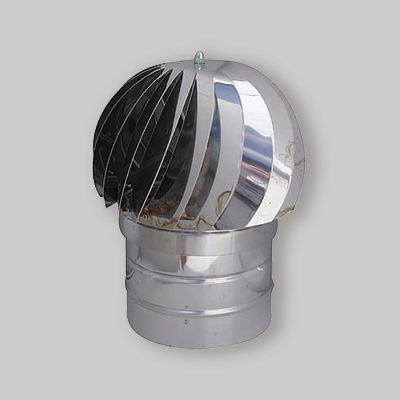 CAPPELLO EOLICO INOX M Ø 160