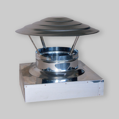 FUMAIOLO A CAPPELLO 'CINESE' QUADRO 420 x 420 mm