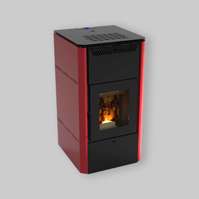 IDROSTUFA A PELLET CORVARA 32V Kw 28.55 - Bordeaux