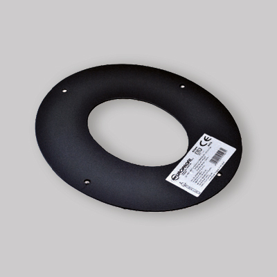 ROSONE A 45° PER STUFE A PELLET Ø 80