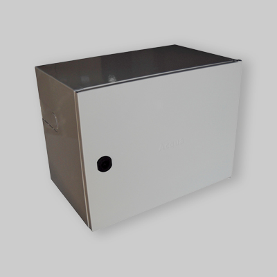 CASSETTA PER CONTATORE ACQUA PREVERNICIATA BIANCA 400 x 500 x 250 mm