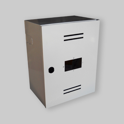 CASSETTA PER CONTATORE GAS PREVERNICIATA BIANCA 450 x 350 x 250 mm