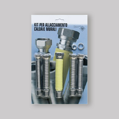 KIT PER ALLACCIAMENTO CALDAIE MURALI M/F 3/4" 220-420