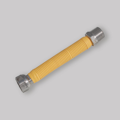 FLESSIBILE GAS INOX RIVESTITO M/F 3/4" 130÷220 mm