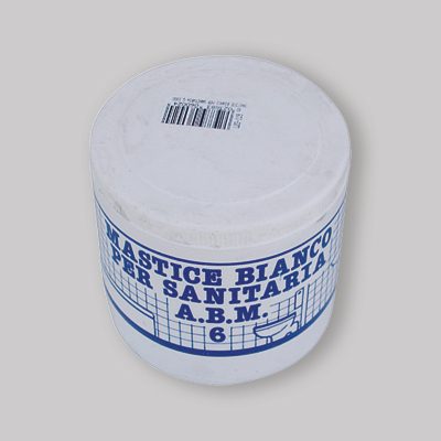 MASTICE BIANCO PER SANITARIA A.B.M. -