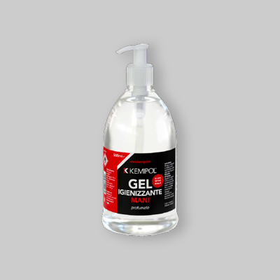 GEL IGIENIZZANTE MANI 500 ML CON DOSATORE KEMIPOL 500 ml