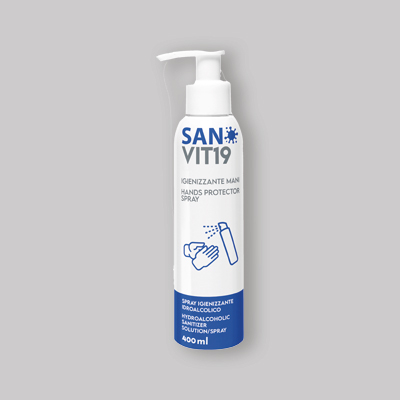 IGIENIZZANTE IDROALCOLICO SPRAY SANVIT19 400 ml
