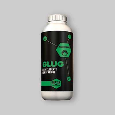 DISGORGANTE ACIDO PER SCARICHI "GLUG" Lt 1