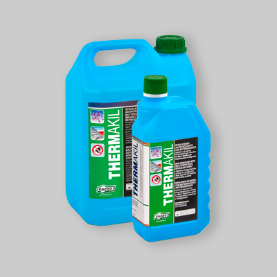 THERMAKIL SANITIZZANTE BIOCIDA PER CIRCUITI TERMICI-REFRIGERANTI Flacone 1 Lt
