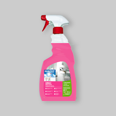 DETERGENTE A BASE ALCOLICA SANIALC SPRAY 750 ml