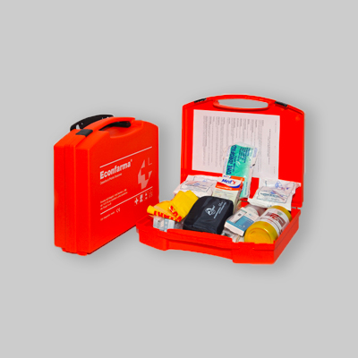 CASSETTA PRONTO SOCCORSO PRO con kit pro
