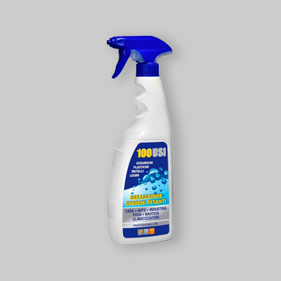 SGRASSATORE PRONTO ALL'USO "100 USI" SPRAY 750 ml
