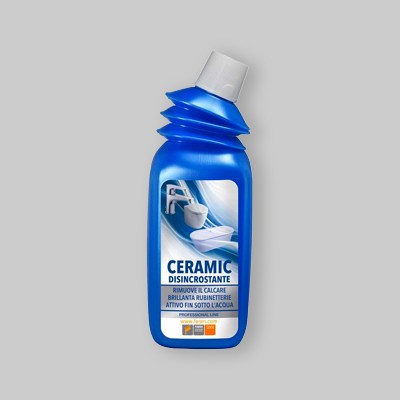 PULITORE DISINCROSTANTE PER CERAMICHE E RUBINETTERIA   750 ml - Gel